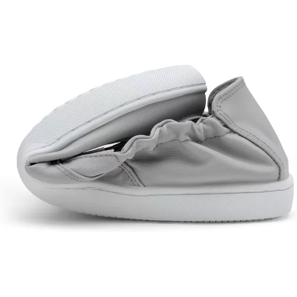 imageDREAM PAIRS Womens Loafers Comfortable Slip on Shoes Lightweight Casual Flats Breathable Canvas Walking Driving Shoes SneakersGrey
