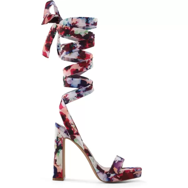 imageDREAM PAIRS Womens Low Heel Pump Sandals SDHS2318WFloral