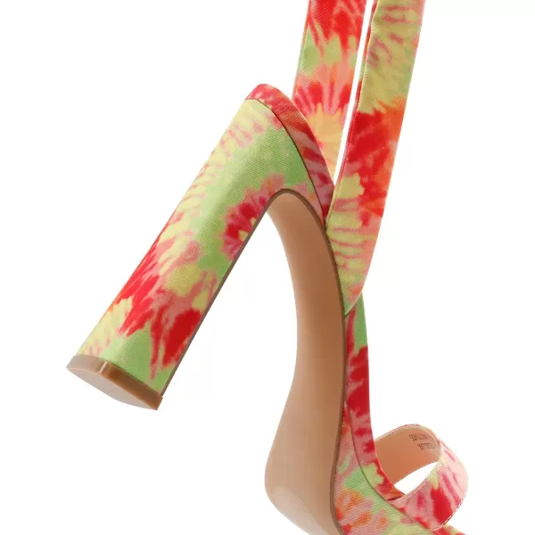 imageDREAM PAIRS Womens Low Heel Pump Sandals SDHS2318WYellow