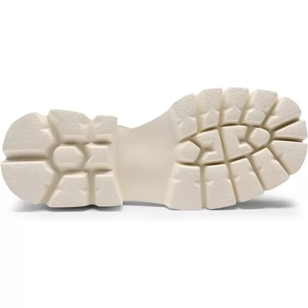 imageDREAM PAIRS Womens Lug Sole Low Platform Chunky Block Heels Square Toe Ankle Straps SandalsBeige