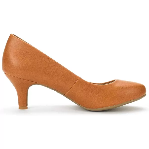 imageDREAM PAIRS Womens Luvly Bridal Wedding Party Low Heel Pump ShoesLuvlytanpu