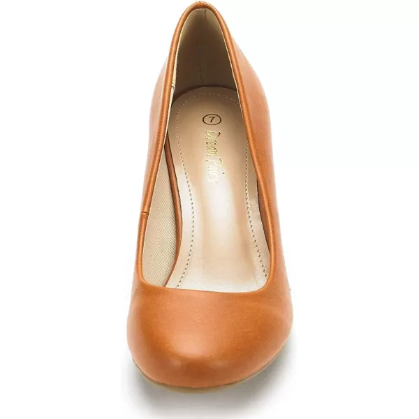 imageDREAM PAIRS Womens Luvly Bridal Wedding Party Low Heel Pump ShoesLuvlytanpu