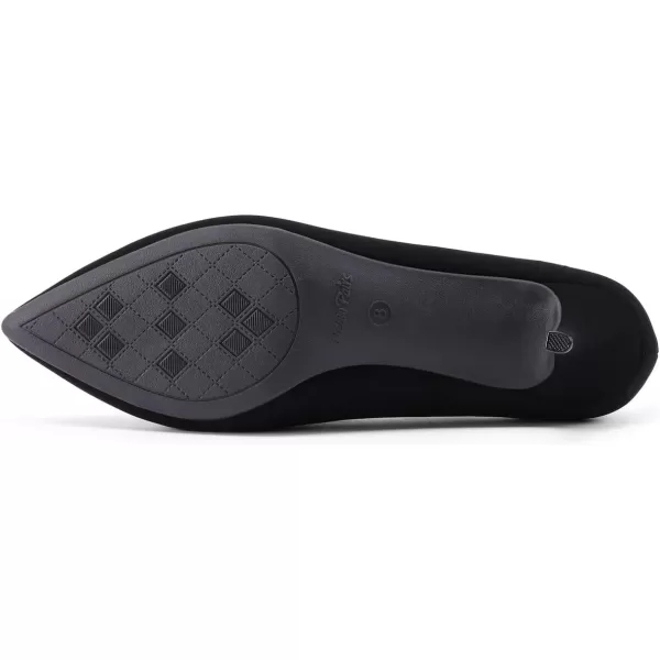 imageDREAM PAIRS Womens Moda Low Heel DOrsay Pointed Toe Pump ShoesBlack