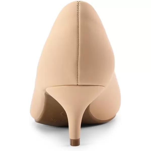imageDREAM PAIRS Womens Moda Low Heel DOrsay Pointed Toe Pump ShoesCloudnubuck
