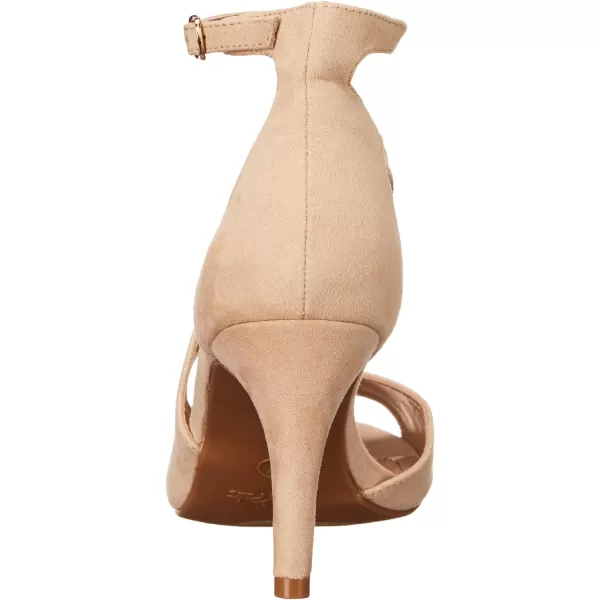 imageDREAM PAIRS Womens NILE Fashion Stilettos Open Toe Pump Heel SandalsNude