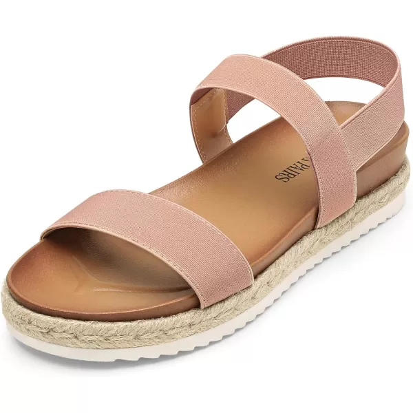 imageDREAM PAIRS Womens Open Toe Espadrille Platform SandalsNavy