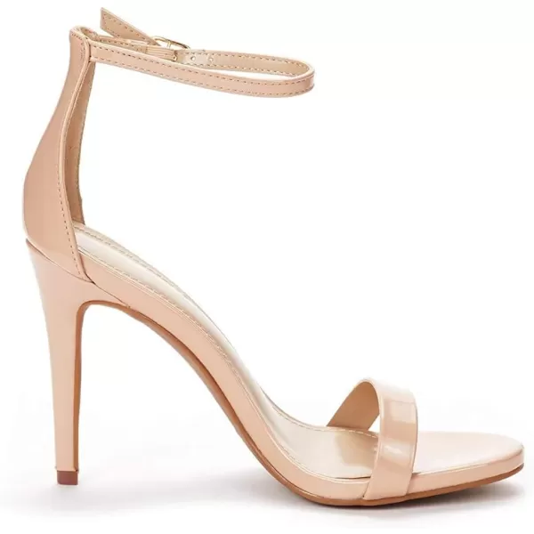 imageDREAM PAIRS Womens Open Toe High Heels Stiletto Heeled Sandals Sexy Dressy ShoesPinkPat