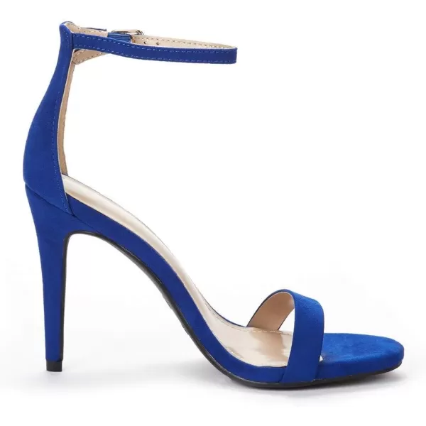imageDREAM PAIRS Womens Open Toe High Heels Stiletto Heeled Sandals Sexy Dressy ShoesRoyalBlue