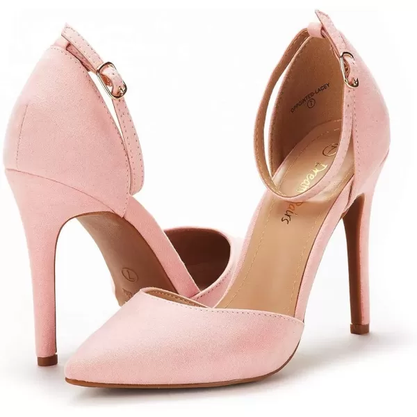 imageDREAM PAIRS Womens OppointedLacey Pump ShoePink