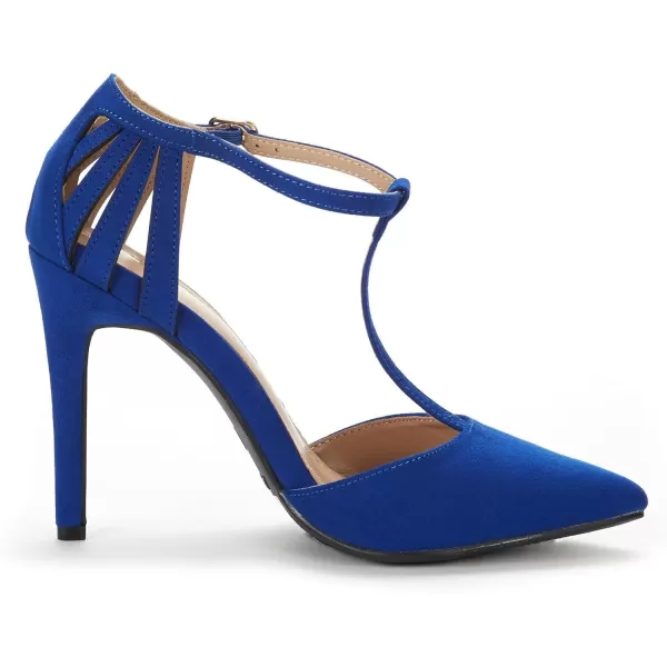 imageDREAM PAIRS Womens OppointedMary Pump ShoeRoyal Blue