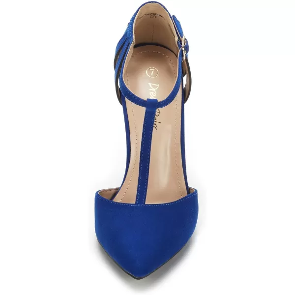 imageDREAM PAIRS Womens OppointedMary Pump ShoeRoyal Blue