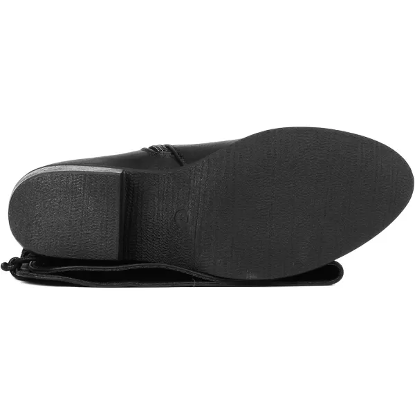 imageDREAM PAIRS Womens Over The Knee High Low Block Heel Riding BootsBlack Pulei