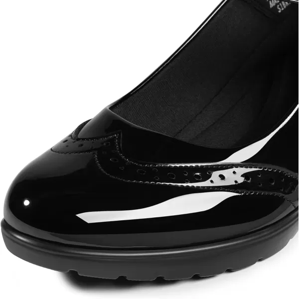 imageDREAM PAIRS Womens Oxfords Mary Jane Dress Shoes Heels for WomenDREAM PAIRS Womens Oxfords Mary Jane Dress Shoes Heels for Women