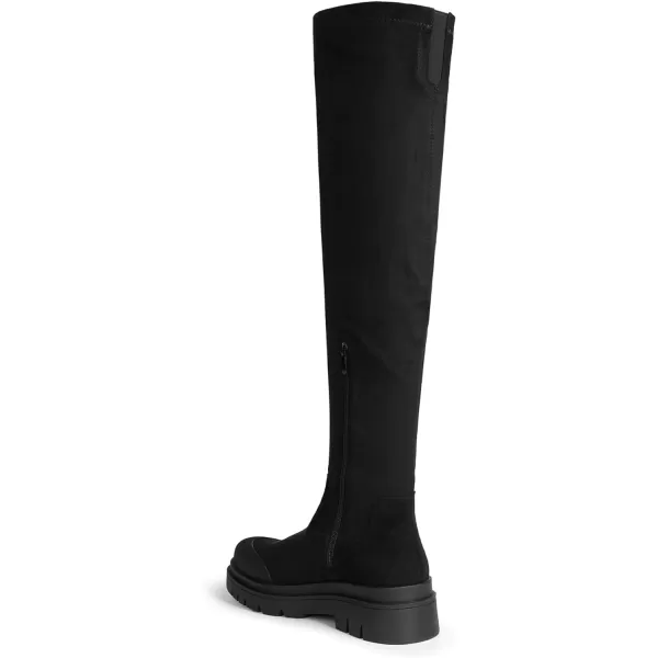 imageDREAM PAIRS Womens Patform Over The Knee Thigh High Boots Stretch Soft Chunky Lug Sole Fall Long BootsDREAM PAIRS Womens Patform Over The Knee Thigh High Boots Stretch Soft Chunky Lug Sole Fall Long Boots