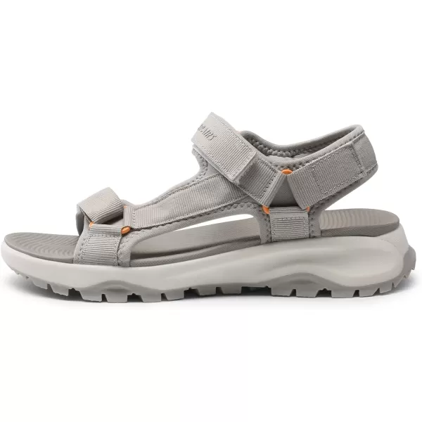 imageDREAM PAIRS Womens Sandals Light Weight Hiking Sandals for Women Comfortable Athletic QuickDrying Walking Water Sandals With Hook And Loop Straps And Soft Insole For Beach Vacation AdventureLight Coffee