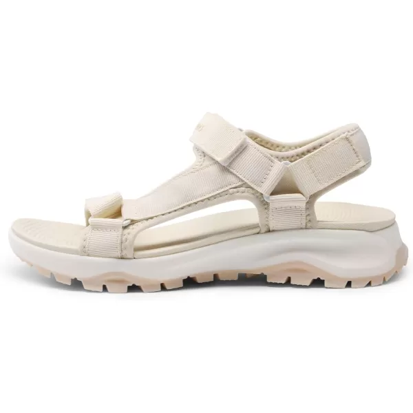 imageDREAM PAIRS Womens Sandals Light Weight Hiking Sandals for Women Comfortable Athletic QuickDrying Walking Water Sandals With Hook And Loop Straps And Soft Insole For Beach Vacation AdventureBeige