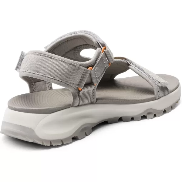 imageDREAM PAIRS Womens Sandals Light Weight Hiking Sandals for Women Comfortable Athletic QuickDrying Walking Water Sandals With Hook And Loop Straps And Soft Insole For Beach Vacation AdventureLight Coffee