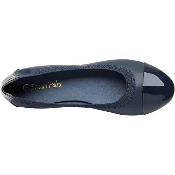 imageDREAM PAIRS Womens SoleFlex Ballerina Walking Flats ShoesNavy