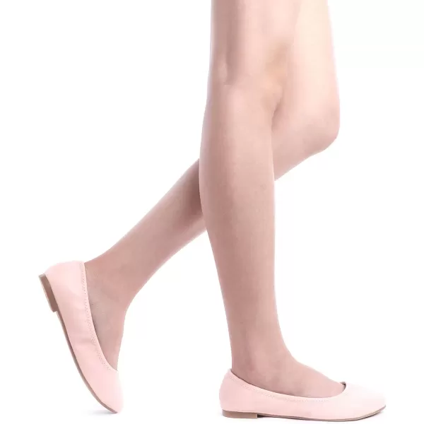 imageDREAM PAIRS Womens SoleHappy Ballerina Walking Flats ShoesPink