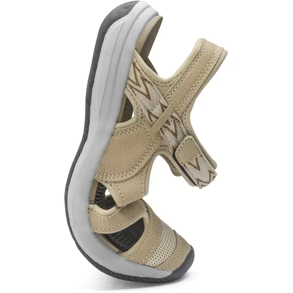 imageDREAM PAIRS Womens Sport Athletic Sandals Outdoor Hiking SandalsBeige