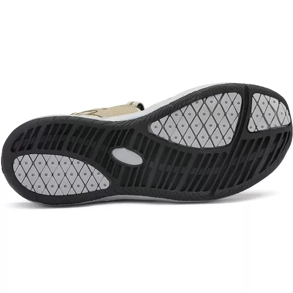 imageDREAM PAIRS Womens Sport Athletic Sandals Outdoor Hiking SandalsBeige