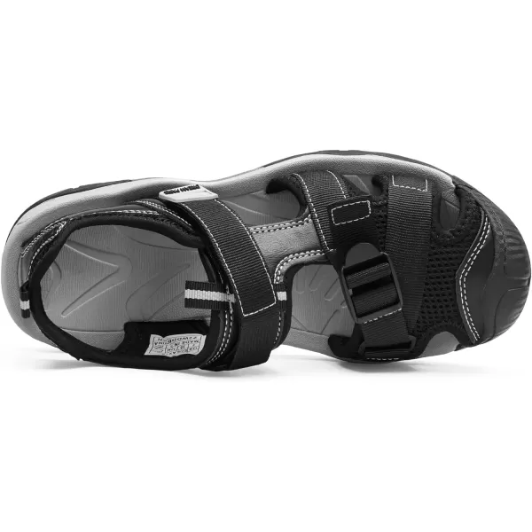 imageDREAM PAIRS Womens Sport Athletic Sandals Outdoor Hiking SandalsBlack