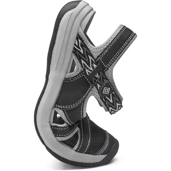 imageDREAM PAIRS Womens Sport Athletic Sandals Outdoor Hiking SandalsBlack