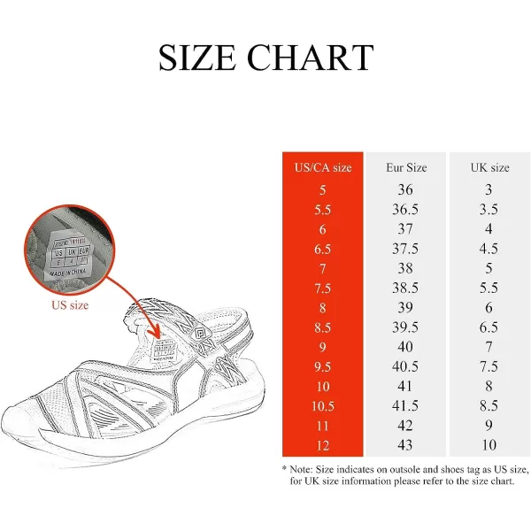 imageDREAM PAIRS Womens Sport Athletic Sandals Outdoor Hiking SandalsBlack