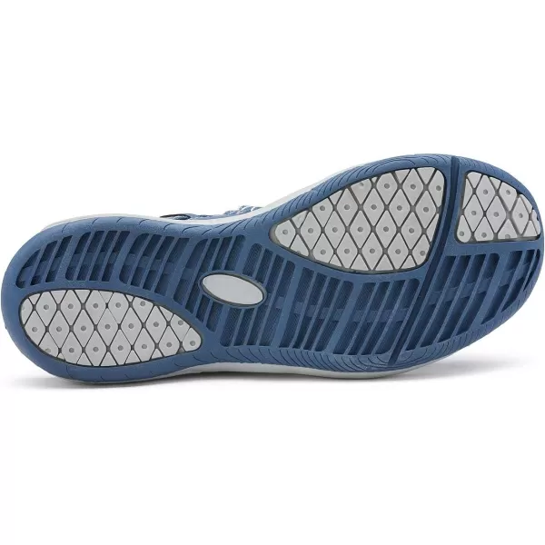 imageDREAM PAIRS Womens Sport Athletic Sandals Outdoor Hiking SandalsDarkBlue