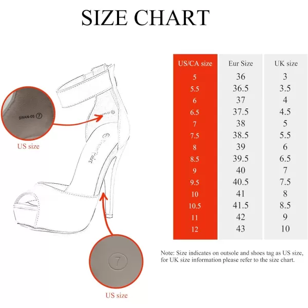 imageDREAM PAIRS Womens Swan05 High Heel Platform Dress Pump ShoesBlack Pu