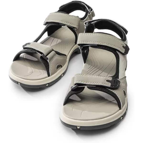 imageDREAM PAIRS Womens Walking Sport Athletic Sandals Open Toe Comfort Casual Outdoor Hiking Summer ShoesBeige