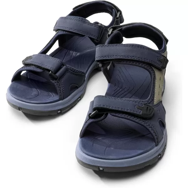 imageDREAM PAIRS Womens Walking Sport Athletic Sandals Open Toe Comfort Casual Outdoor Hiking Summer ShoesNavy
