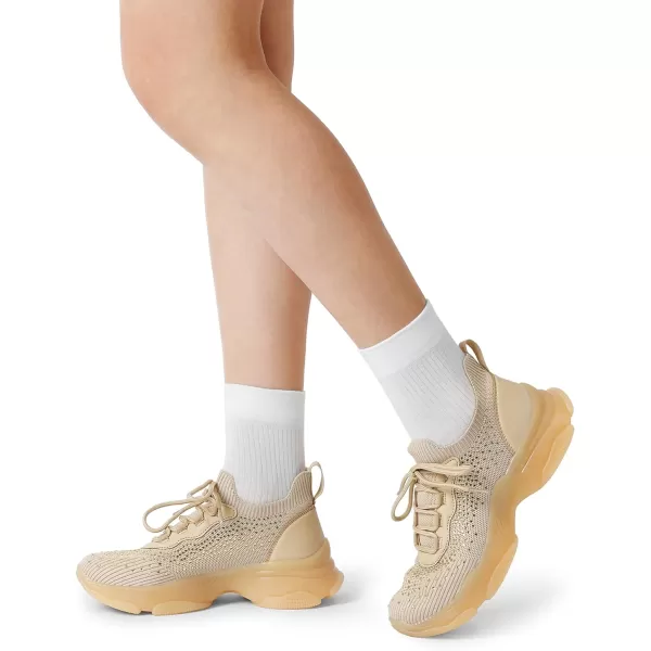 imageDREAM PAIRS womens Fashion SneakersplatformwalkingBlush Multicrystal