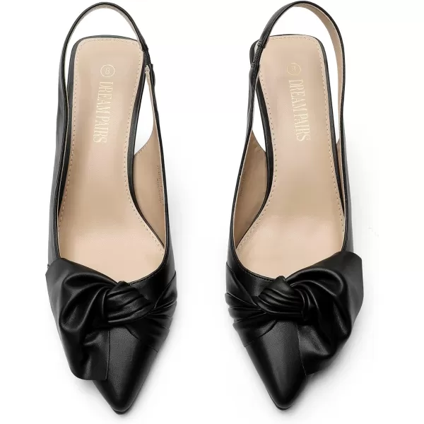 imageDREAM PAIRS womens PumpsslingbackBlackpu