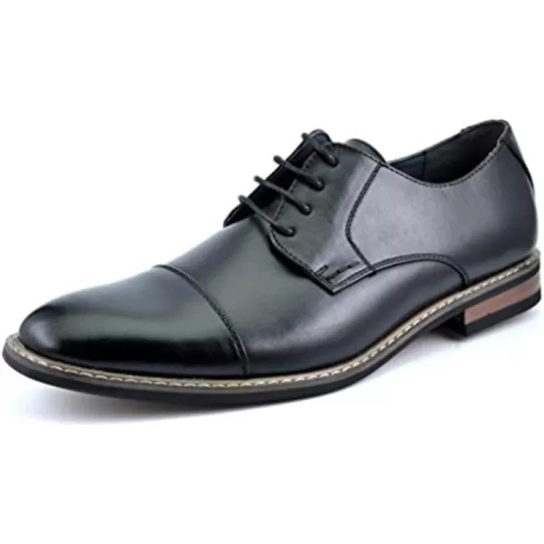 imageBruno Moda Italy Mens Prince Classic Modern Formal Oxford Wingtip Lace Up Dress ShoesPrince6black