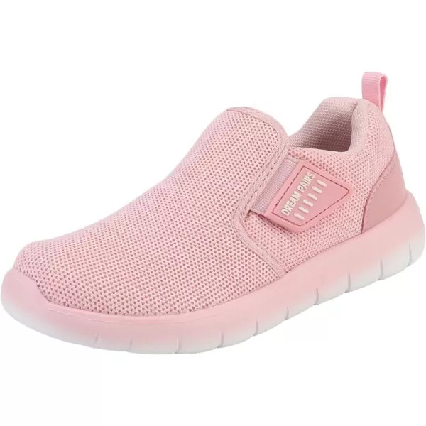 imageDREAM PAIRS Boys Girls Shoes Kids Slip on Tennis Running Athletic Sports Sneakers for Little KidBig KidPink