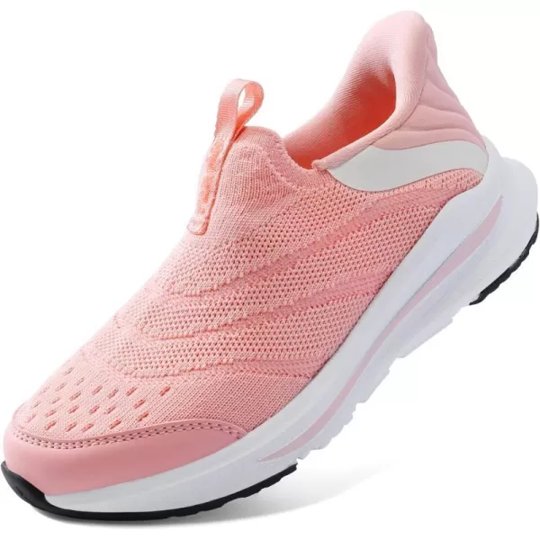 imageDREAM PAIRS Boys Girls Slip on Shoes Kids Tennis Running Breathable Athletic Walking Sneakers for Little KidBig KidPink