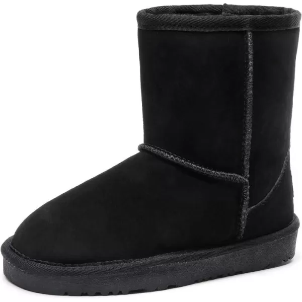 imageDREAM PAIRS Boys amp Girls ToddlerLittle KidBig Kid Winter Snow BootsBlack