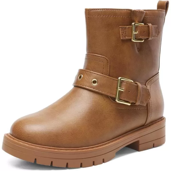imageDREAM PAIRS Girls Ankle Boots Waterproof Side Zipper Booties for Little KidBig KidDREAM PAIRS Girls Ankle Boots Waterproof Side Zipper Booties for Little KidBig Kid
