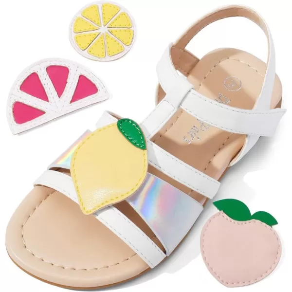 imageDREAM PAIRS Girls Casual Sandals Open Toe Cute SandalsDREAM PAIRS Girls Casual Sandals Open Toe Cute Sandals