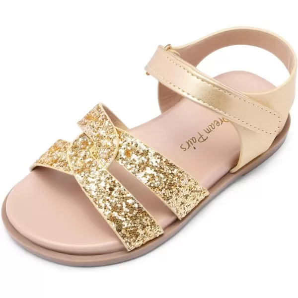 imageDREAM PAIRS Girls Sandals Open Toe Princess Flat Sandals Strappy Summer Shoes ToddlerLittle KidDREAM PAIRS Girls Sandals Open Toe Princess Flat Sandals Strappy Summer Shoes ToddlerLittle Kid