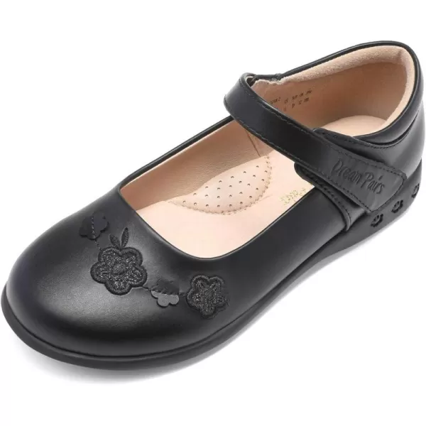 imageDREAM PAIRS Girls School Uniform Dress Shoes Mary Jane Black FlatsBlack2