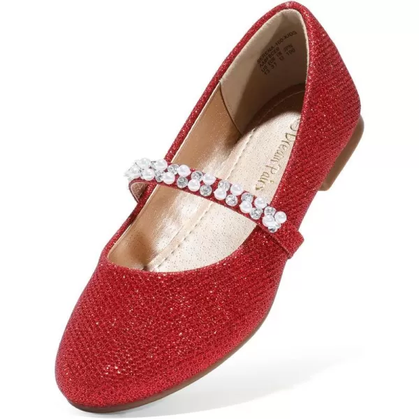 Red/Glitter