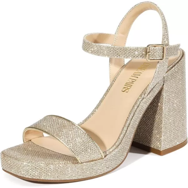 Gold-glitter