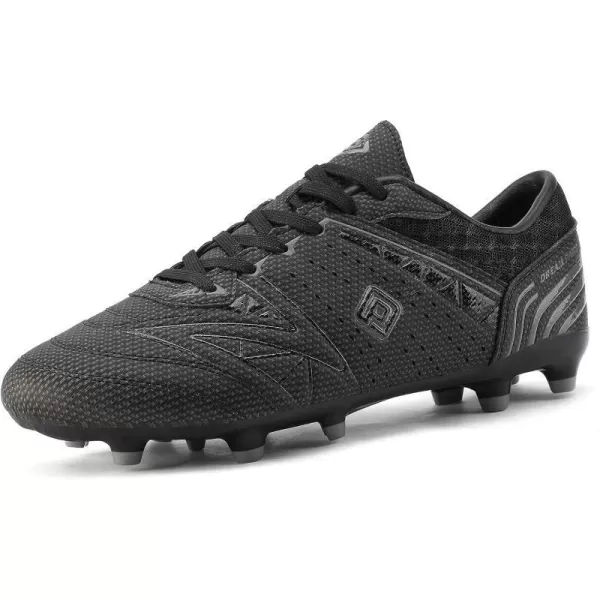 imageDREAM PAIRS Mens Cleats Football Soccer ShoesBlackDarkGrey