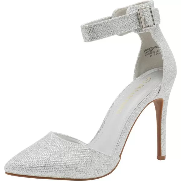 Oppointed-ankle-silver Glitter