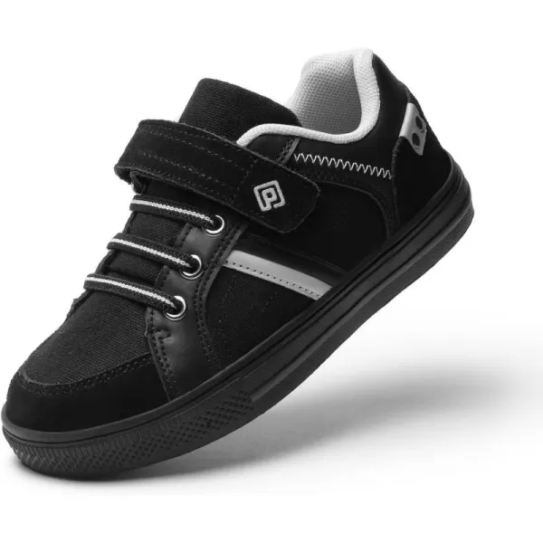 imageDREAM PAIRS ToddlerLittle KidBig Kid School Loafers Sneakers ShoesBlack