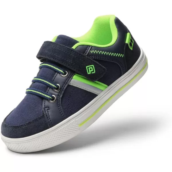 imageDREAM PAIRS ToddlerLittle KidBig Kid School Loafers Sneakers ShoesNavyngreen