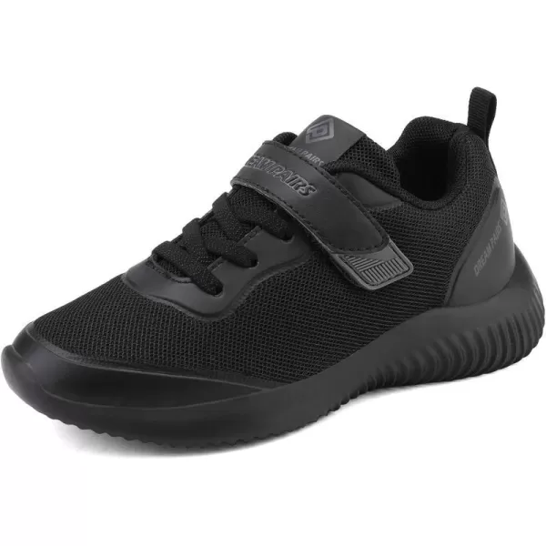 imageDREAM PAIRS UnisexChild Running ShoesSneakerBlack Monochrome