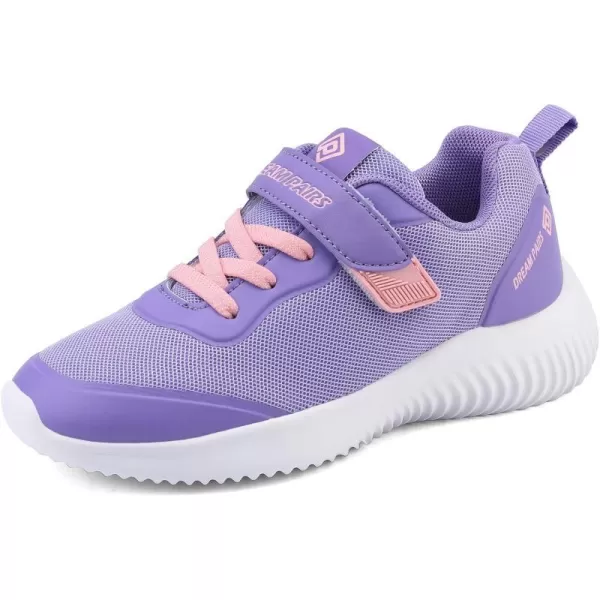 imageDREAM PAIRS UnisexChild Running ShoesSneakerPurplePink